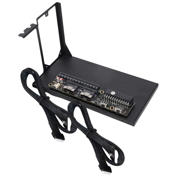 OcuLink/SlimSAS Graphics Dock W/Bracket External Graphics Card GDS1-SFX Power Supply PCIE4.0 X16 Graphics Dock Bracket