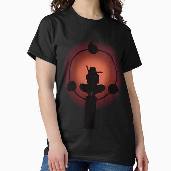 Ocular Technique Sharingan Eye Red Pattern Ninja Concentration Meditation Tee T-Shirt