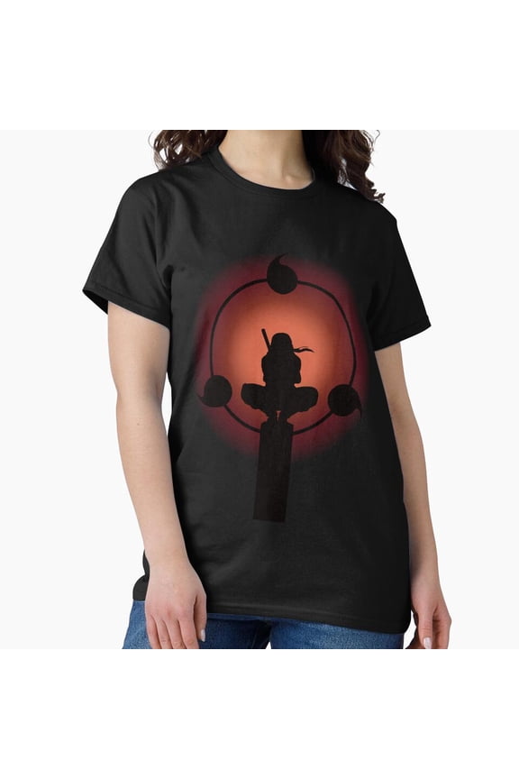 Ocular Technique Sharingan Eye Red Pattern Ninja Concentration Meditation Tee T-Shirt