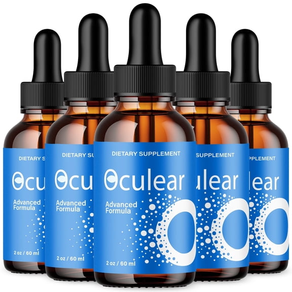 Oculear Vision Support Drops Advanced Formula Eye Health Supplement 150 Servings