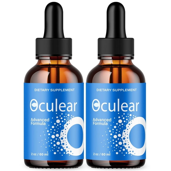 Oculear Vision Support Drops Advanced Formula Eye Health Supplement 60 Servings