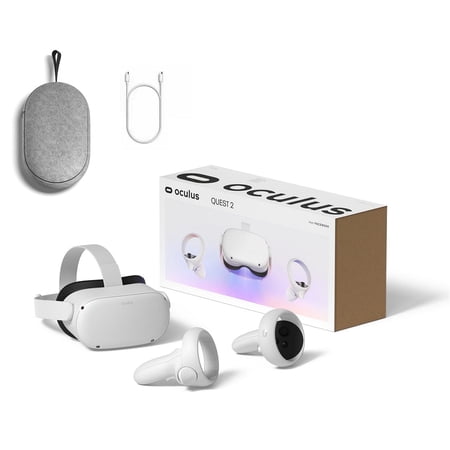 Oculus Quest 2 advanced 256 GB All-In-One VR Headset Holiday Bundle with Carrying Case