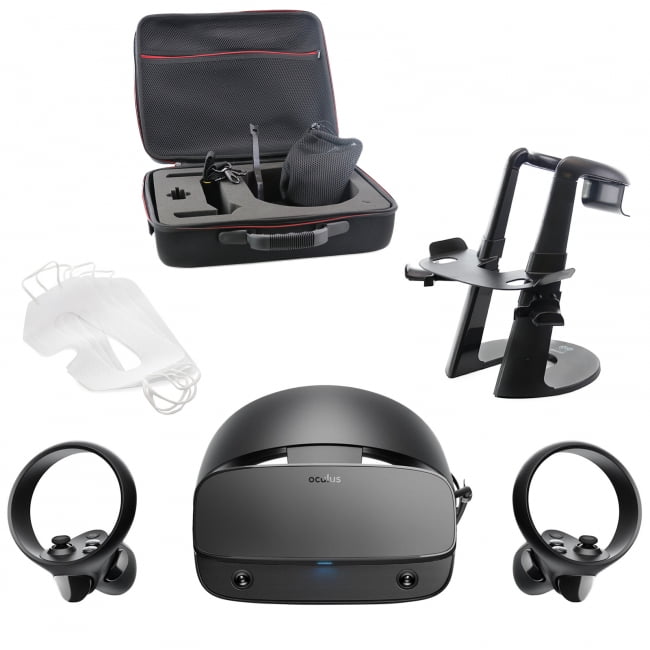 majs Tochi træ Begrænsninger Oculus Rift S PC-Powered VR Gaming Headset with Accessories - Walmart.com