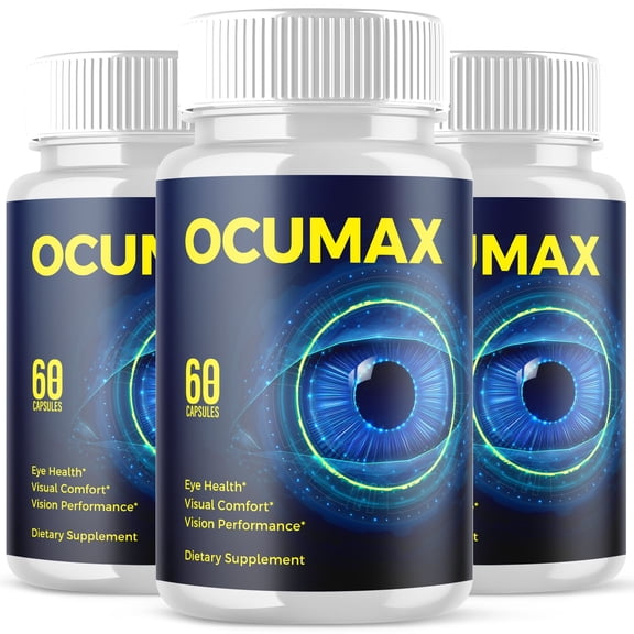 Ocumax Vision Care Pills Advanced Formula Eye Health Supplement Ocu Max 180 Capsules