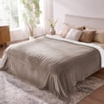 thumbnail image 1 of Electric Blanket 90" x 100" King Size Heated Blanket with Dual Control, Double-Sided Flannel Heating Blanket,10 Hour Auto-off, 9 Heat Settings, Machine Washable, Camel, 1 of 9