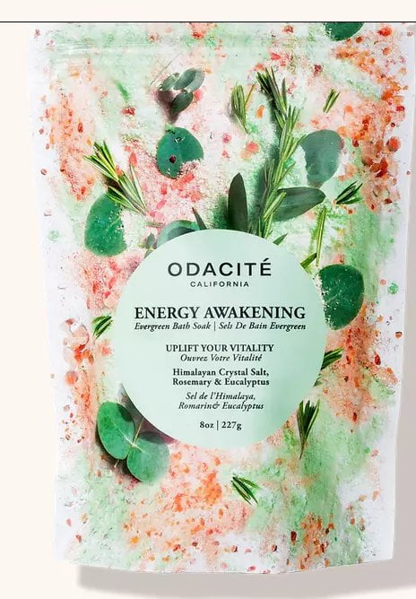 Odacite Energy Awakening Evergreen Bath Soak 8 oz