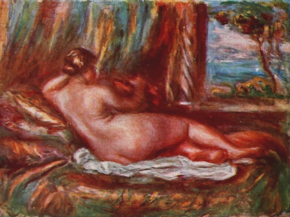 Odalisque Canvas Art - Pierre-Auguste Renoir (18 x 24)