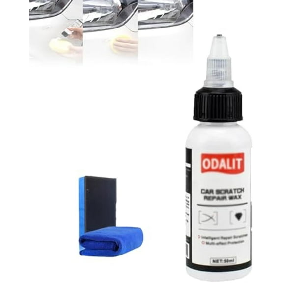 Odalit Car Scratch Repair Wax, Odalit Paint Restorer, Paint Restorer, V-Vaxy Paint Restorer - Car Scratch Remover, Multi-Effect Protection, for All Vehicles-1Pcs