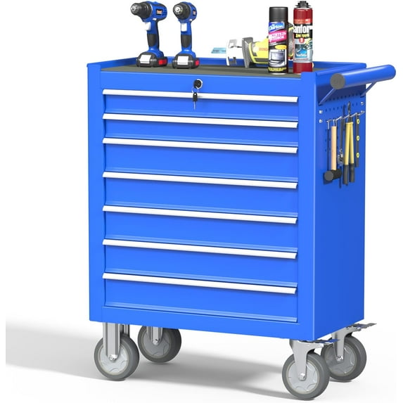 Odaof, Blue 330 lbs Max Weight Cold Rolled Steel 24.25" x 13" x 29.33" Hand Truck Dolly