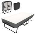 thumbnail image 1 of Odaof Folding Bed with Mattress for Adults, Foldable Bed, Portable Rollaway Bed, Space-Saving Easy Storage,75"x 31", 1 of 7
