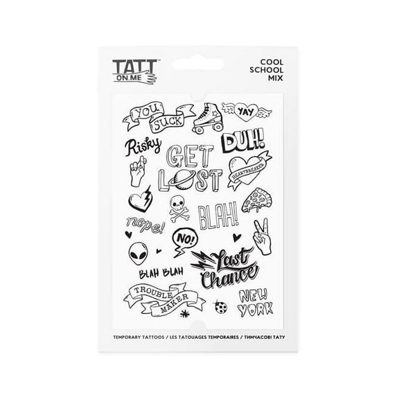Odash TMCoolSchool Cool School Mix Tattoo Set