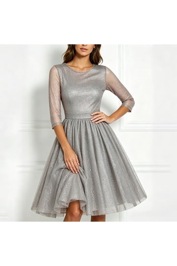 Cocktail 3 4 Sleeve Dresses for Formal Events