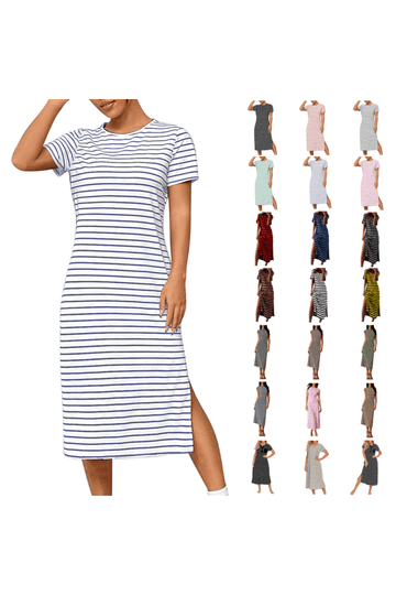 v neck midi dress High-Stretch Midi Wedding Guest Dress