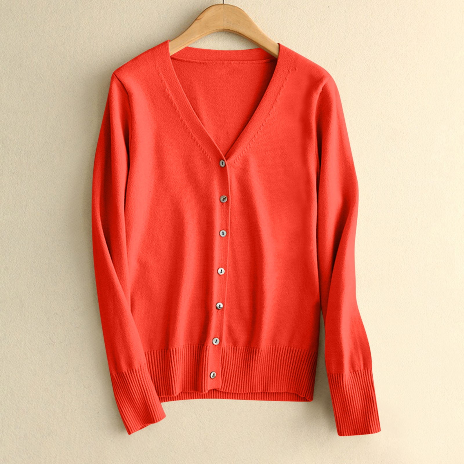 Orange Sweater