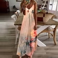 thumbnail image 1 of Odbmxy Womens Plus Size Sundresses V-Neck Tank Summer Dresses Maxi for Women Floral Holiday Loose A-Line Classy Dress, 1 of 5