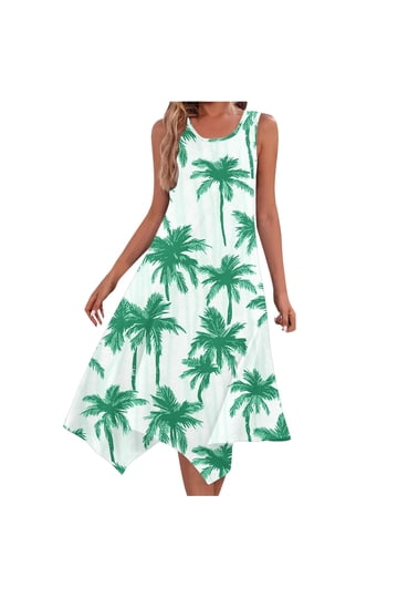 chinese dress ladies Hen's Parade Petite A-Line Dress (with Waist Seam) Svaha USA MP main image 0