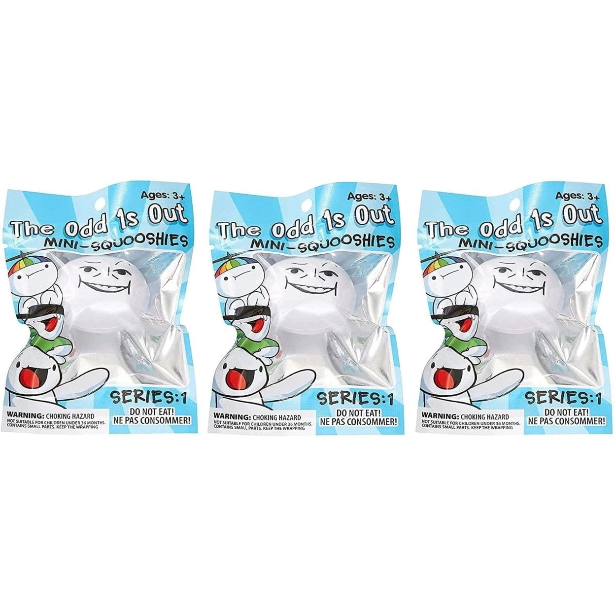 Odd 1s Out Squishy Mystery Pack - Walmart.com