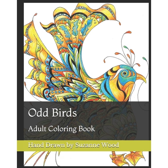 Odd Birds: Adult Coloring Book (Paperback) by Suzanne Wood