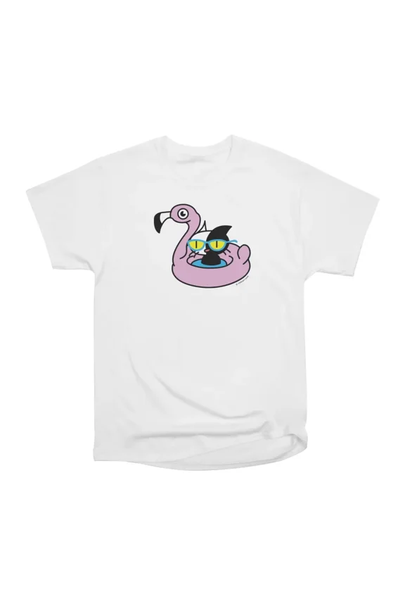 Odd Carl on his Flamingo Floater T-Shirt Tee Gift For Him Merch For Her Apparel For Friend