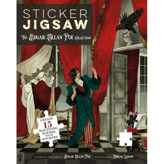 Edgar Allan. Poe: Sticker Jigsaw: the Edgar Allan Poe Collection (Paperback)