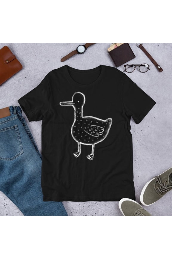 Odd Duck Folk Art Birthday Gifts Funny Weird Creepy Cute Bird Chicken Quirky Whimsical Got