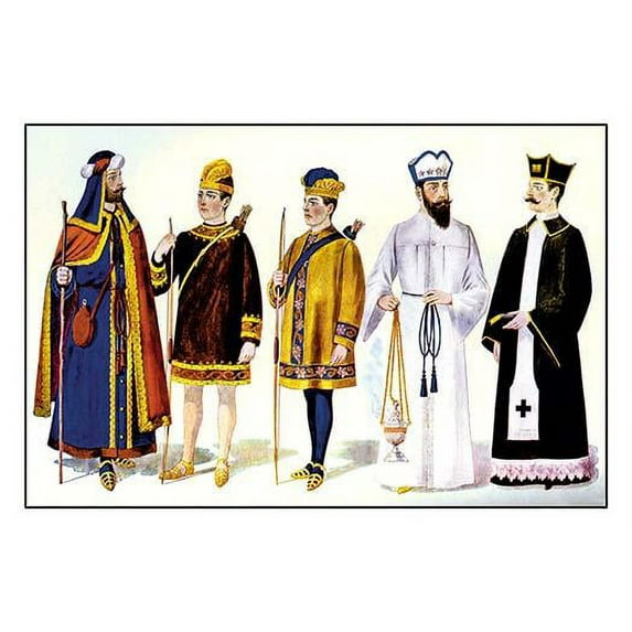 Odd Fellows: Costumes for the Good Samaritan Fine art canvas print (20" x 30")