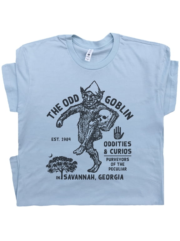 Odd Goblin T Shirt Oddities Weird Unusual Shirts for Men Women Goblin Mode Occult Monster Creatire Graphic Tee Vintage Savannah GA