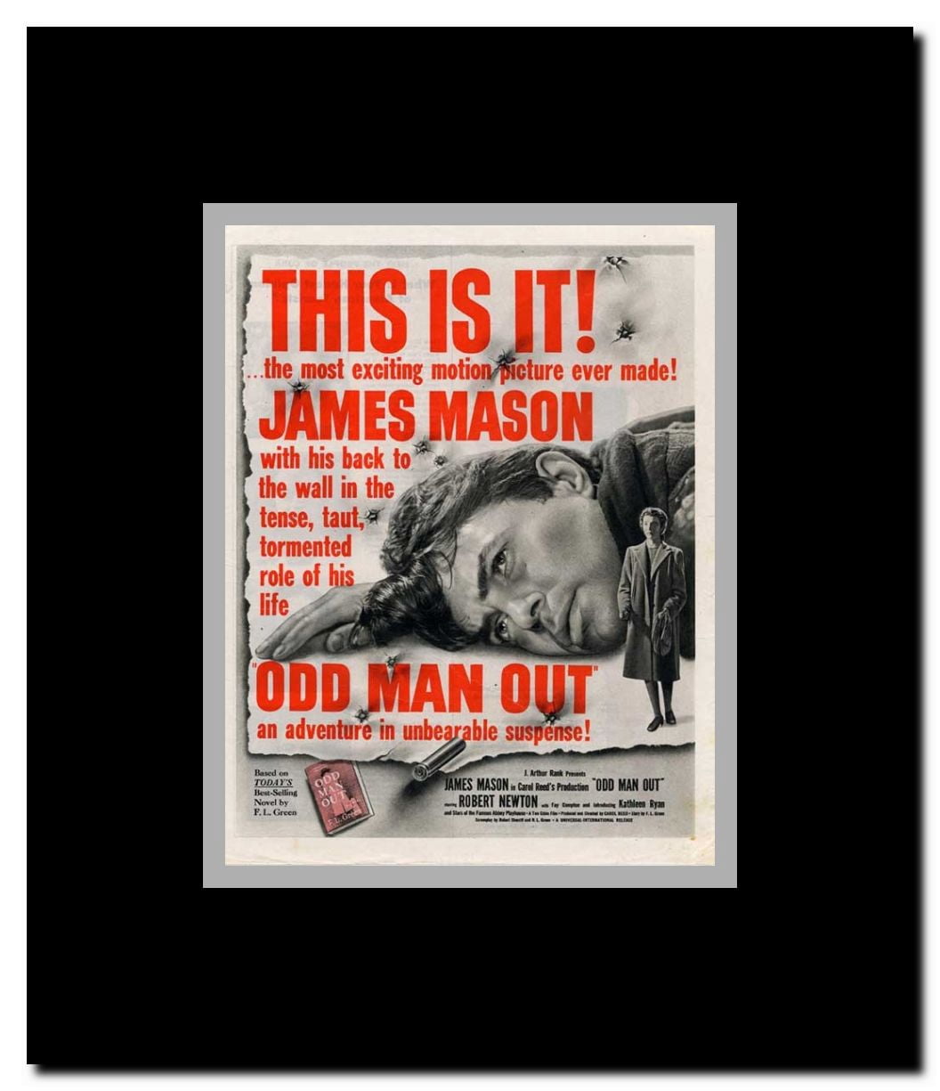 Odd Man Out Framed Movie Poster