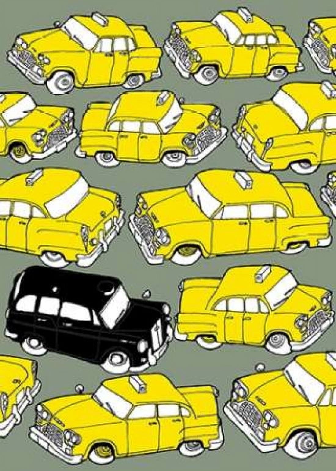 Odd Ones - Black Cab Canvas Art - Duncan Wilson (20 x 28)