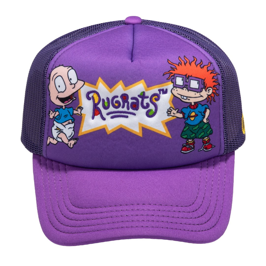 ODD SOX - Rugrats Trucker Hat – Chuckie Snapback Cap – Mesh Back – One Size Adjustable Fit