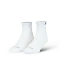 thumbnail image 1 of ODD SOX Basix White Quarter Socks, Men Women, Athletic, Lightweight, 3 Pack, 1 of 2