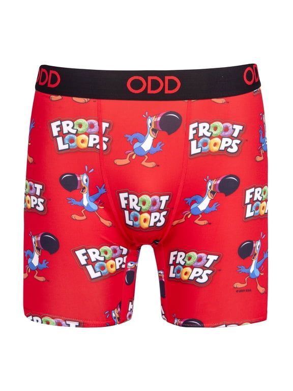 Froot Loops Boxer Briefs, Mens Cereal Underwear, Size XL
