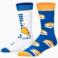 thumbnail image 1 of Odd Sox – White Castle Slider Socks, Officially Licensed Fast Food Crew Socks, Fun Burger Print,, 1 of 6