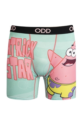 , Funny Men's Boxer Briefs Underwear, Nickelodeon SpongeBob, Patrick