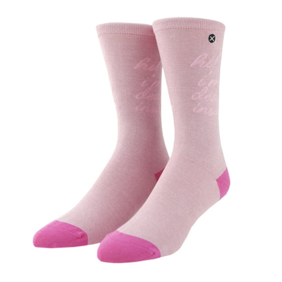 Odd Sox Kander, Hi! I'm Dead Inside Women Crew Length Socks, Fun Cute Styles & Sayings