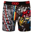 thumbnail image 1 of ODD SOX Men's Boxer Brief, Transformers Split, Fun Novelty Underwear, Large, 1 of 7