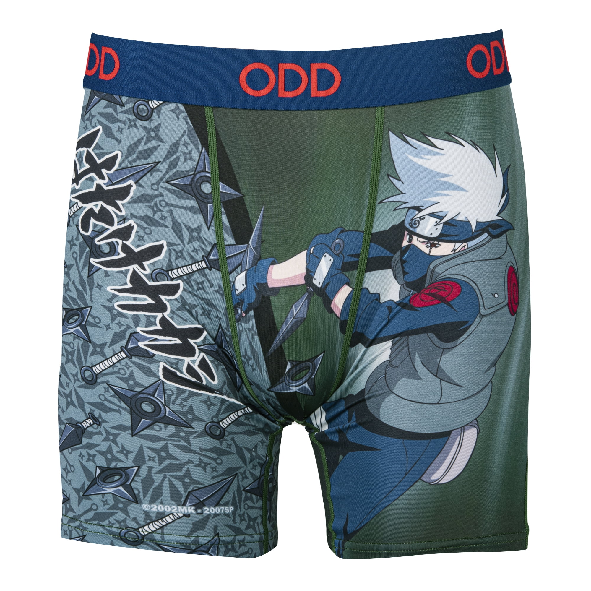 Odd Sox Naruto Characters Kakashi Men s Fun Boxer Brief