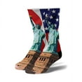 thumbnail image 1 of Odd Sox Novelty Crew Socks, Graphic Print, Lady Liberty, 1 of 1