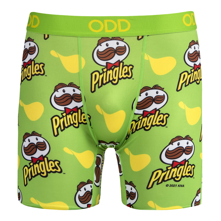 Odd Sox, Pringles Sour Cream Chips, Men's Boxer Briefs, Funny Underwear, XX  Large