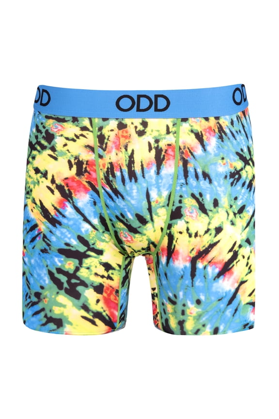 , Radar Tie Dye, Men's Boxer Briefs, Funny Novelty Underwear, Large