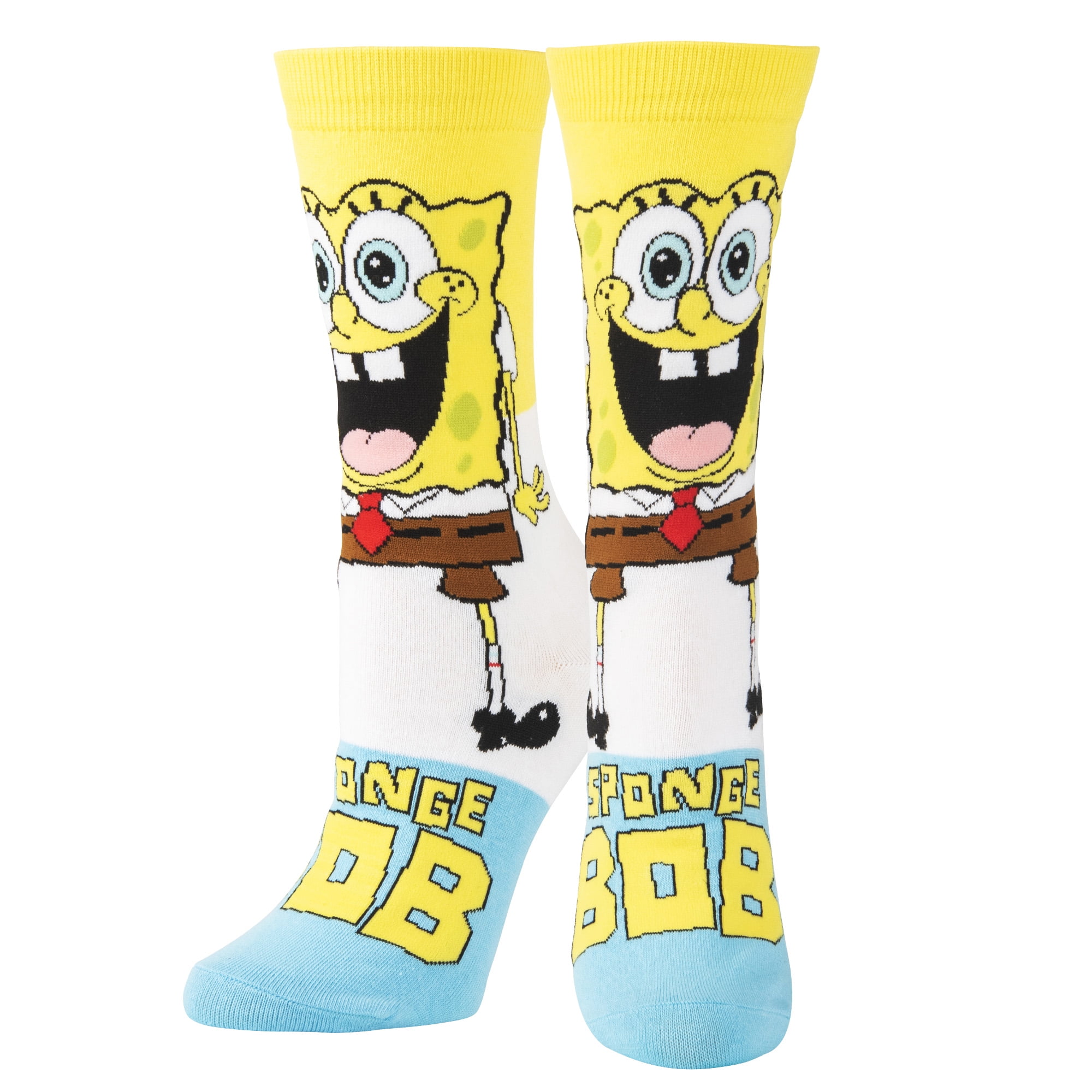 Odd Sox Smilepants Nickelodeon SpongeBob Cartoon Fun Cute Socks for Women 5 10