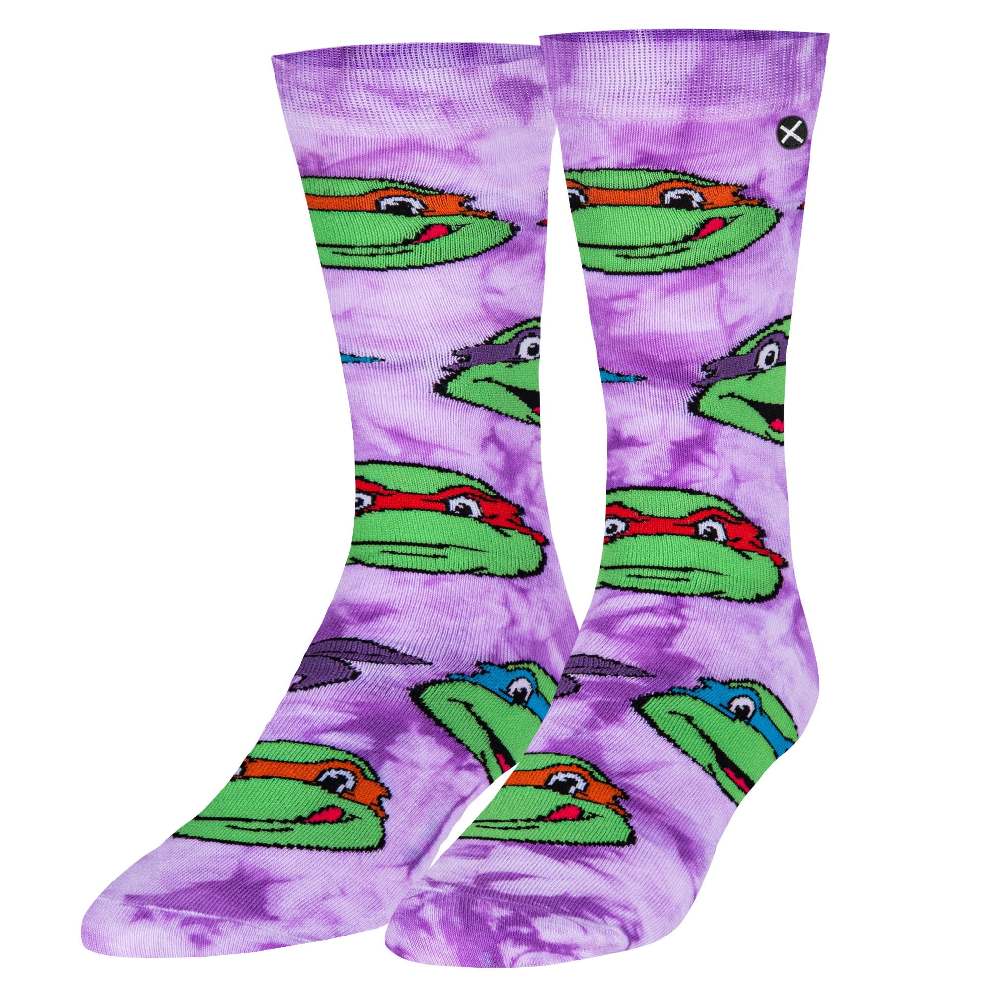 Odd Sox, TMNT, Teenage Mutant Ninja Turtles, Tie Dyed, Crew Sock for