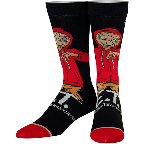Odd Sox, Unisex Crew Socks, Extra Terrestrial Printed Socks, One Size Fits Most