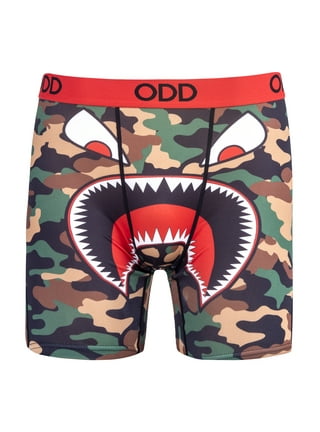 Odd Sox, Thank You, Enjoy!, Men's Boxer Briefs, Funny Novelty Underwear,  Medium