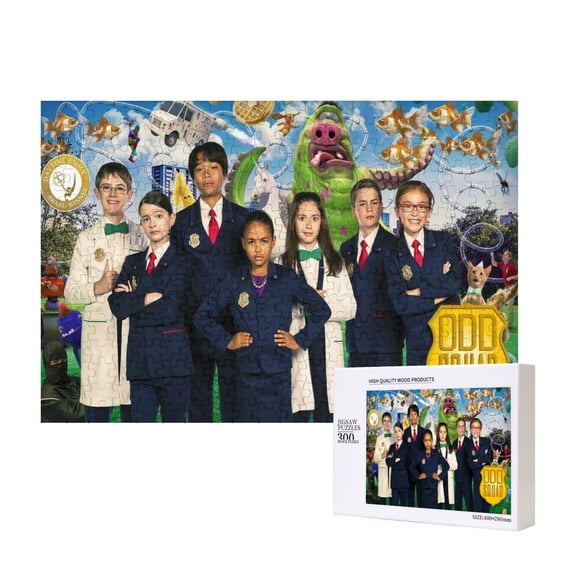 Odd Squad Jigsaw Puzzle,300 puzzle pieces Gift Toys Art Home Decor