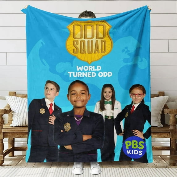 Odd Squad Throw Blanket Gifts for Fans Lover Girls Boys Women Present Hoodie Him Bed 40"x50"