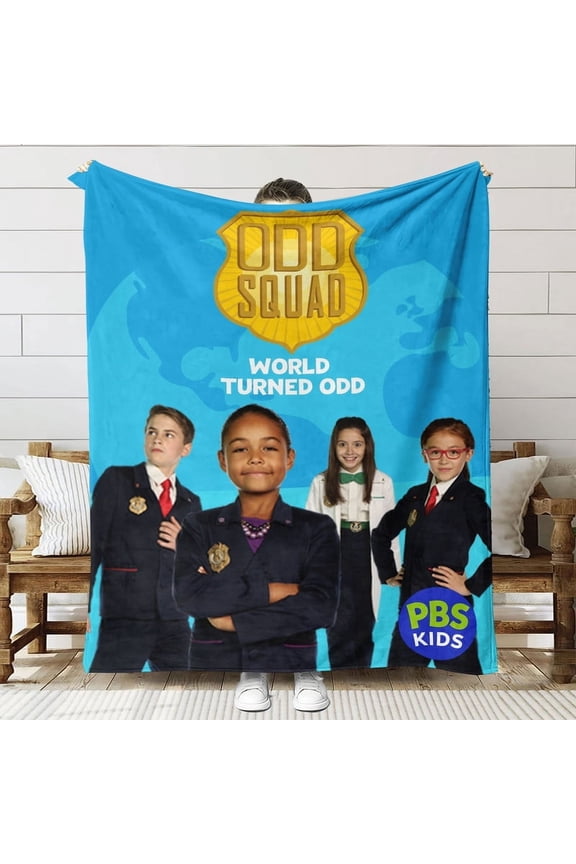 Odd Squad Throw Blanket Gifts for Fans Lover Girls Boys Women Present Hoodie Him Bed 50"x60"