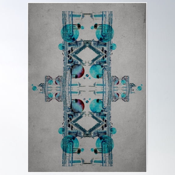 Oddball D Poster Wall Art, Modern Wall Decor For Living Room Bedroom, 12x18 UNFRAMED
