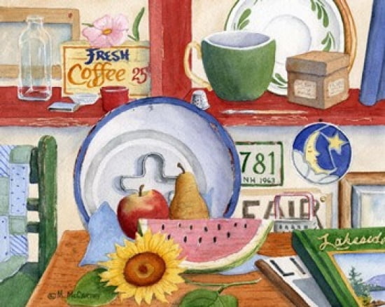 Odds And Ends Canvas Art - Maureen Mccarthy (20 x 16)