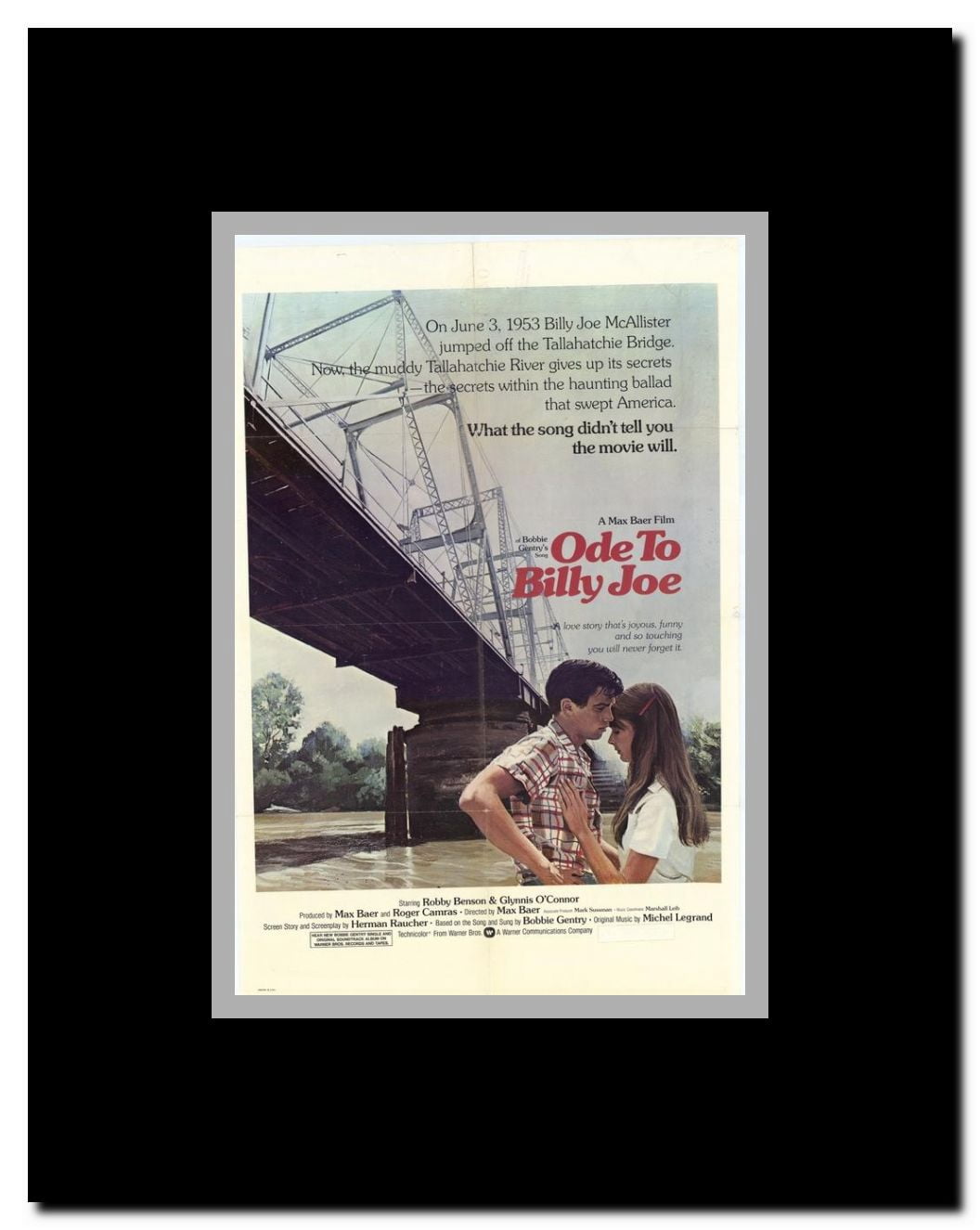 Ode to Billy Joe Framed Movie Poster